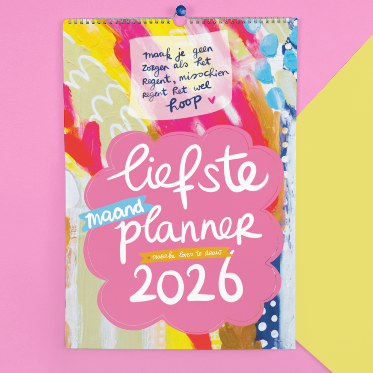 🌈 Marieke's kunst kalender 2026 (kadotip!)