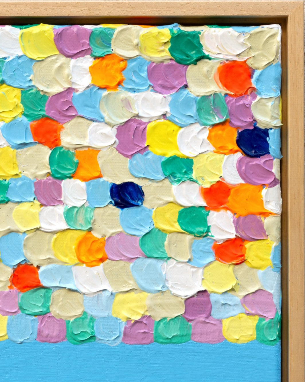 Sky full of confetti  | Original 30x30 cm