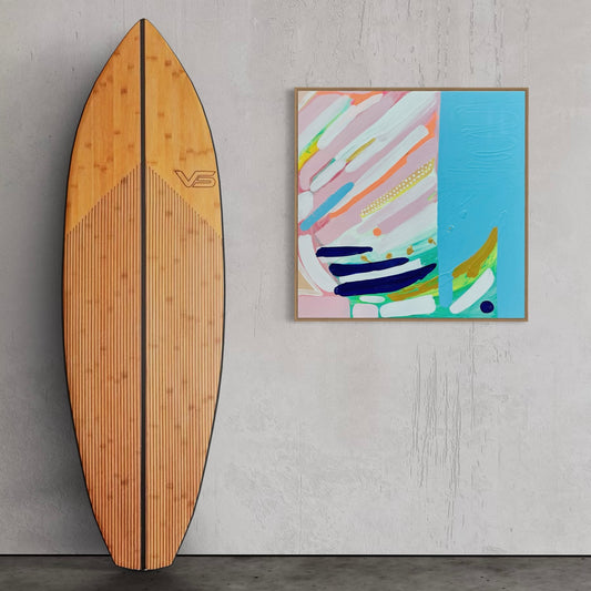 Lazy Waves | Original 70x70