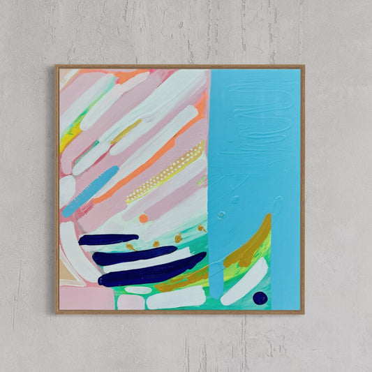 Lazy Waves | Original 70x70