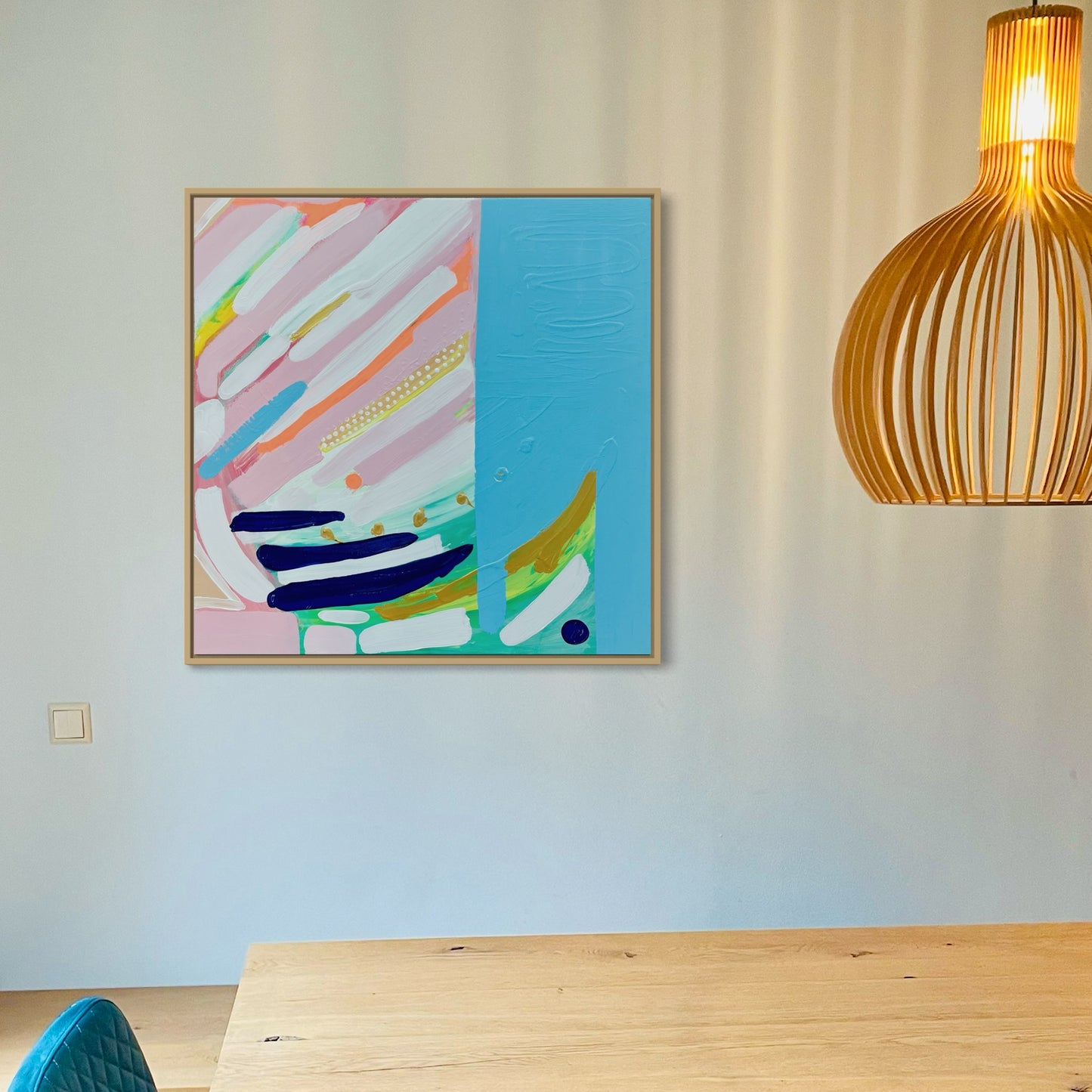 Lazy Waves | Original 70x70