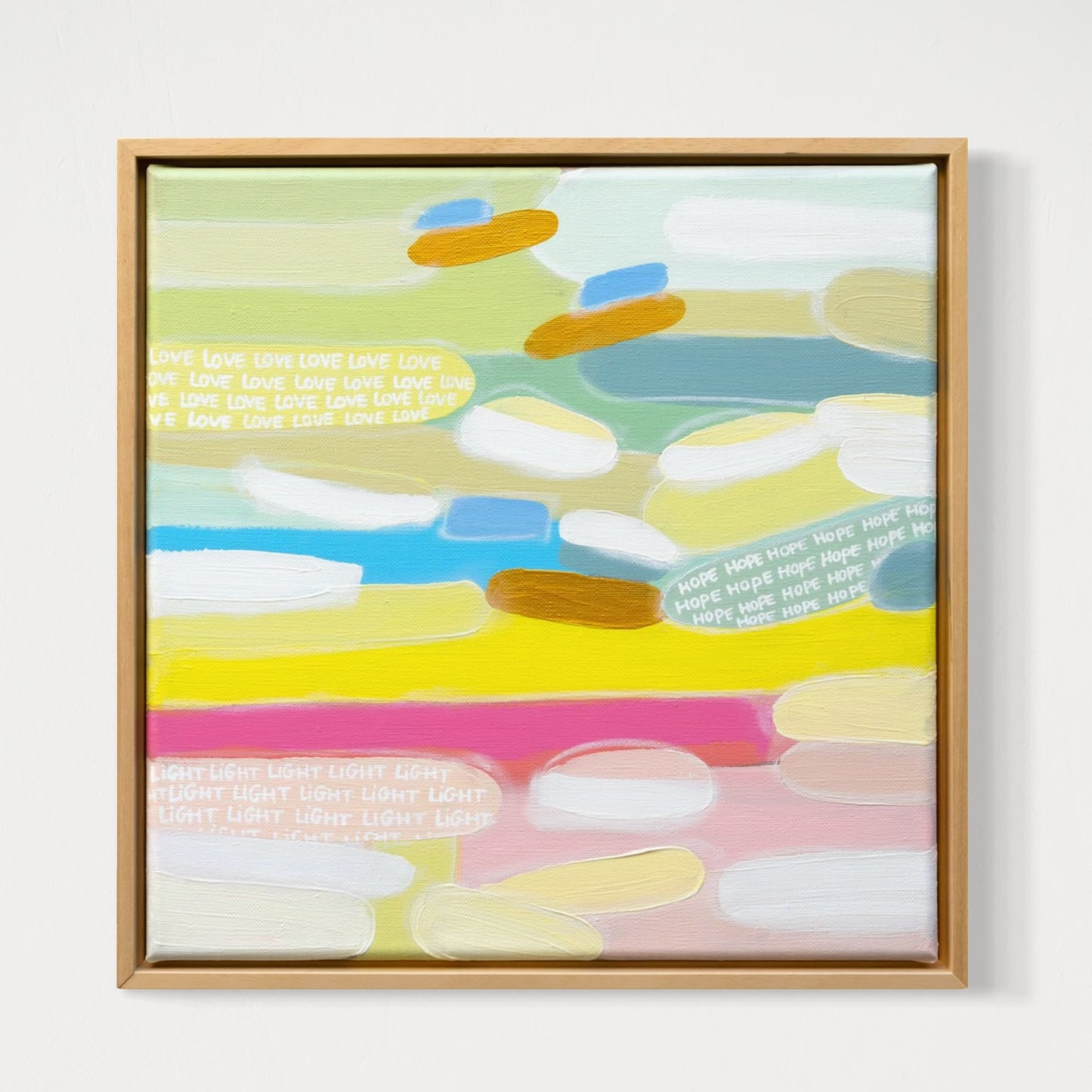 Love Hope Light | Original 40x40