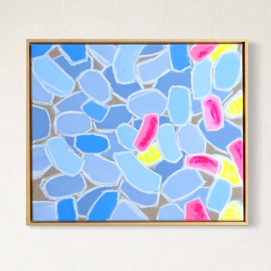 Hello Blue I love you | Original 60x50