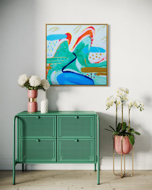 My Happy Place | Original 70x70