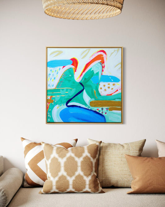 My Happy Place | Original 70x70