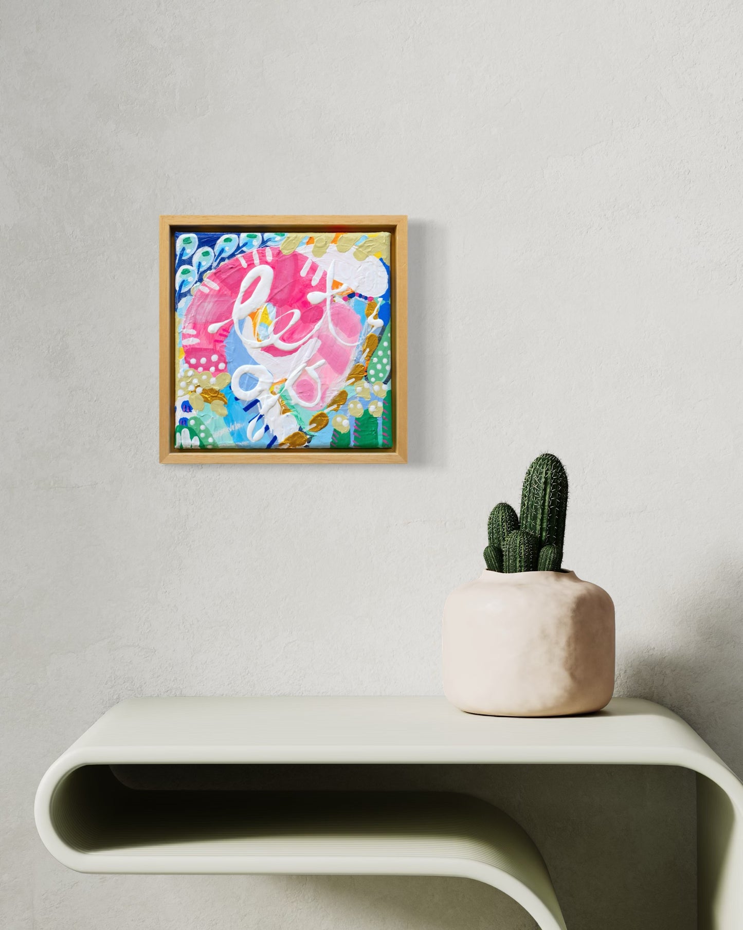 Let it goooooo | Original 20x20 cm