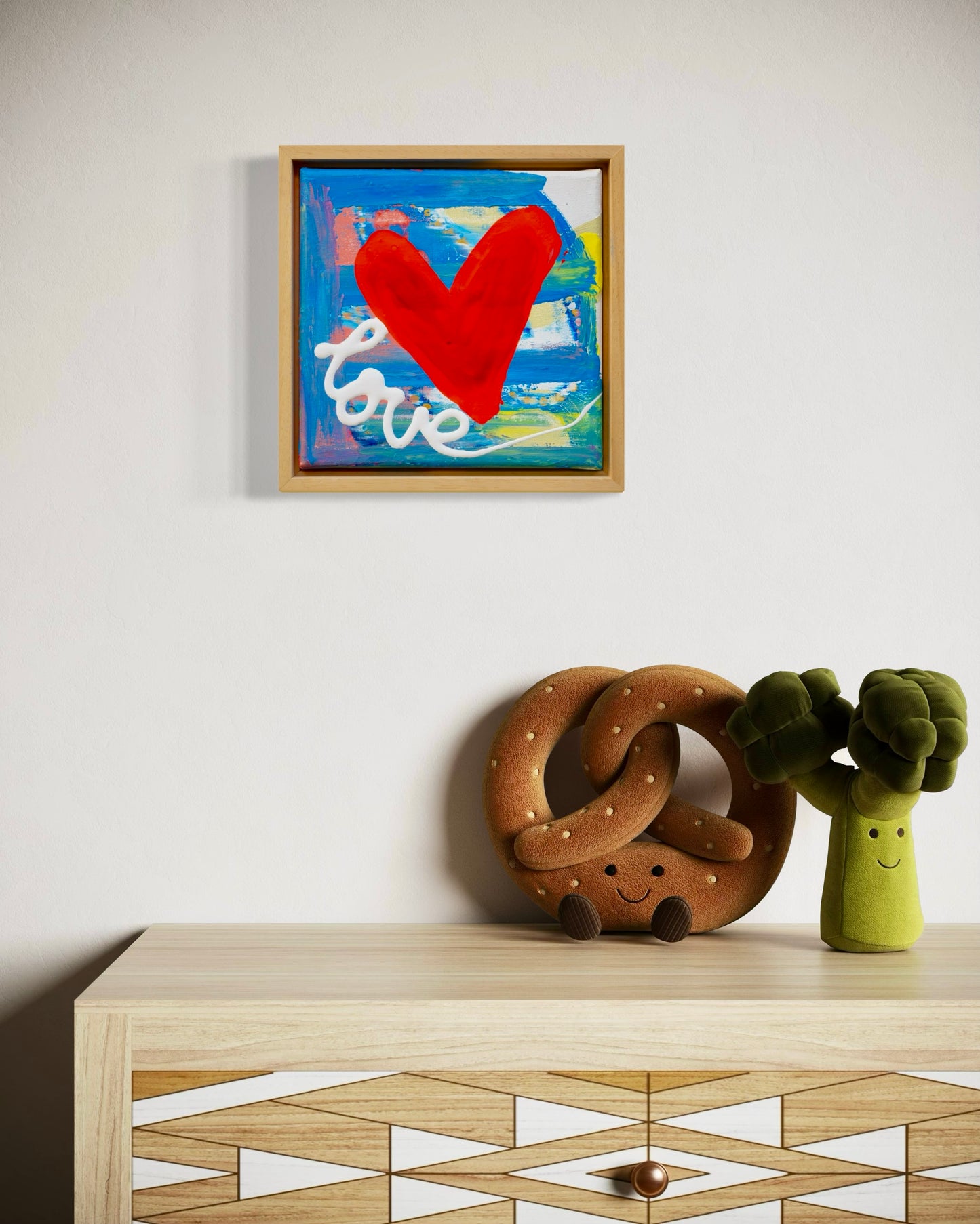 Love me | Original 20x20 cm