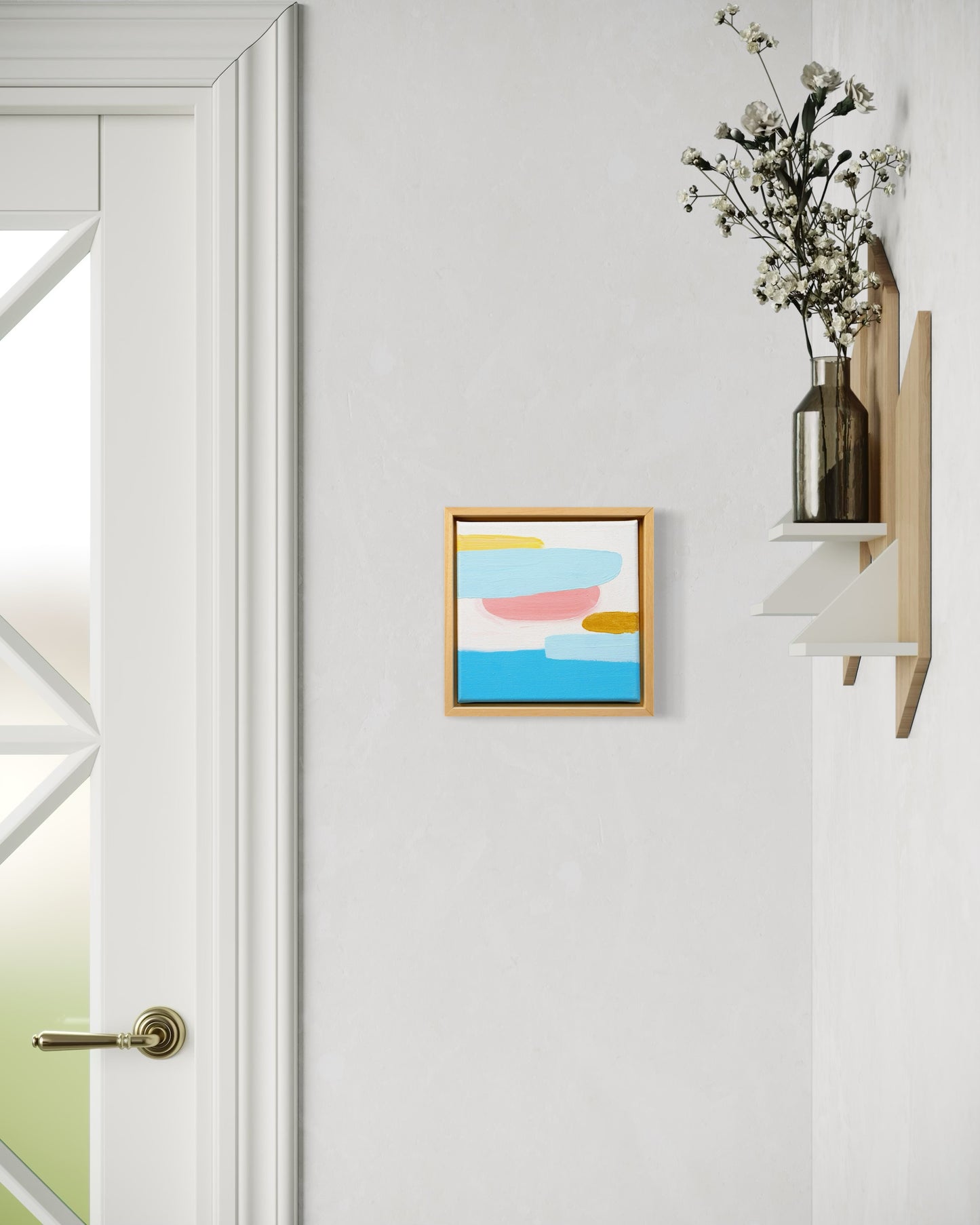 Simple sunrise | Original 20x20 cm