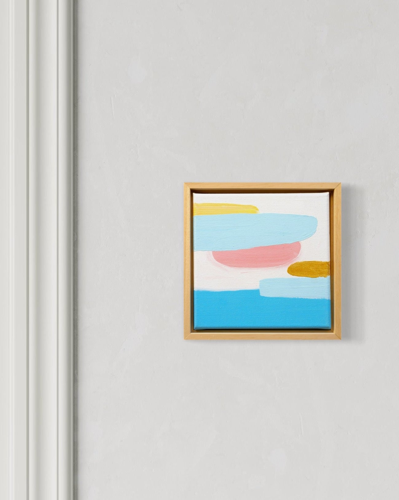 Simple sunrise | Original 20x20 cm