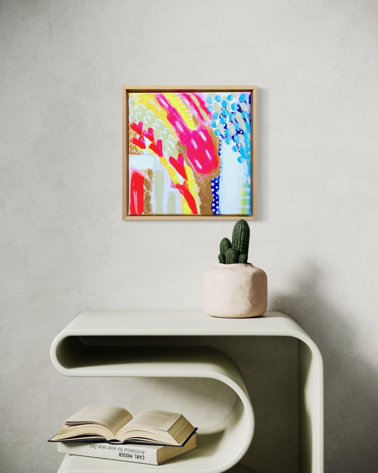 It's raining Hope (Hallelujah) | Original 30x30 cm