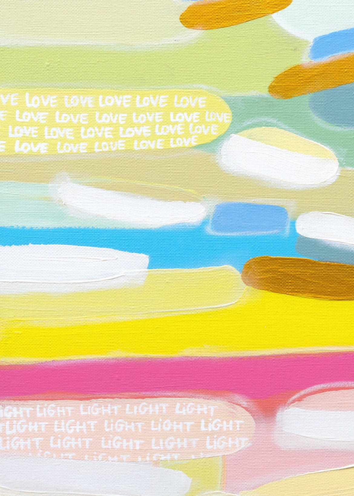 Love Hope Light | Original 40x40