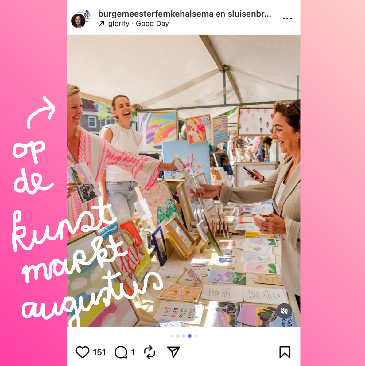 🛍️ Feestzakje Mini Prints / Kaarten (traktatie!)