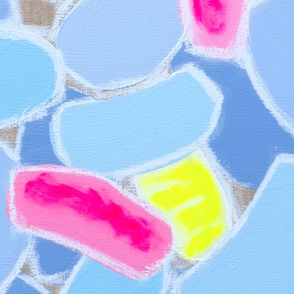 Hello Blue I love you | Original 60x50
