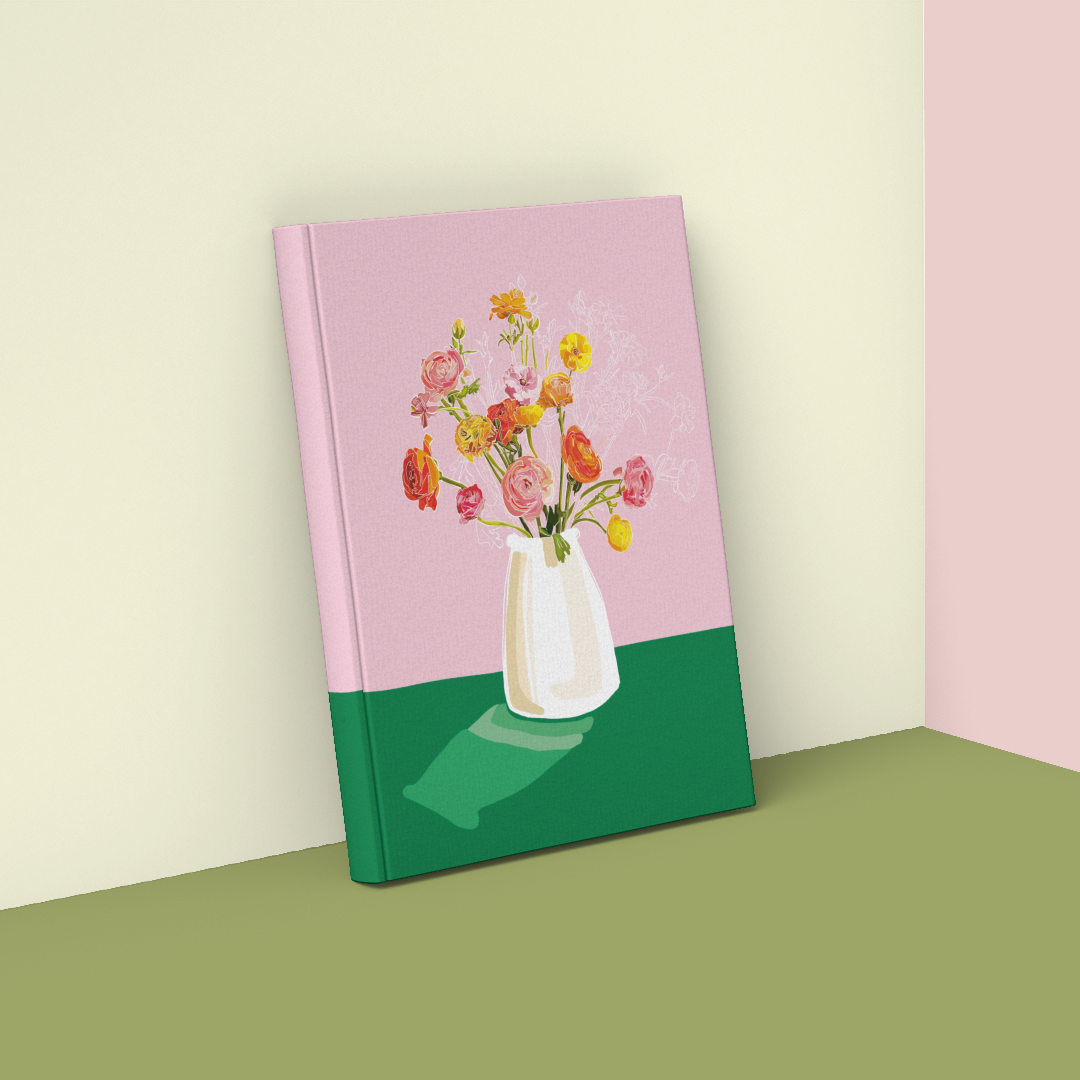 🌸 Limited edition notebook - Bloei maar fijn