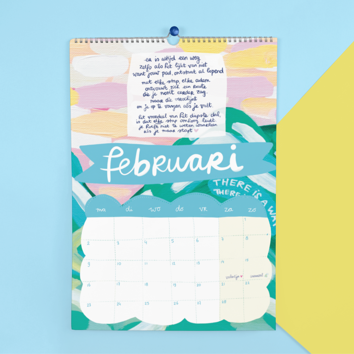 🌈 Marieke's kunst kalender 2026 (kadotip!)