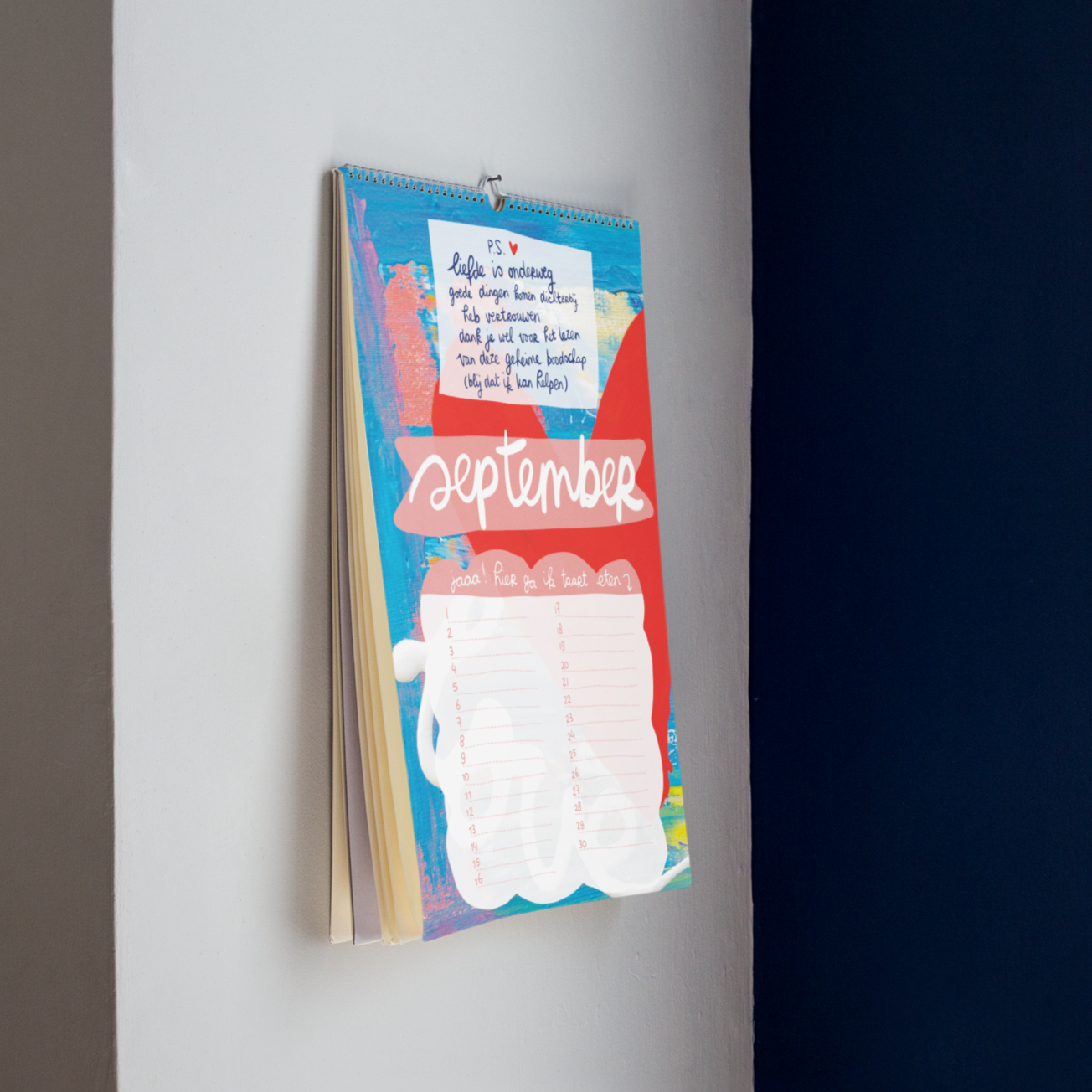 🎂 Marieke's kunst Verjaardagskalender (kadotip)