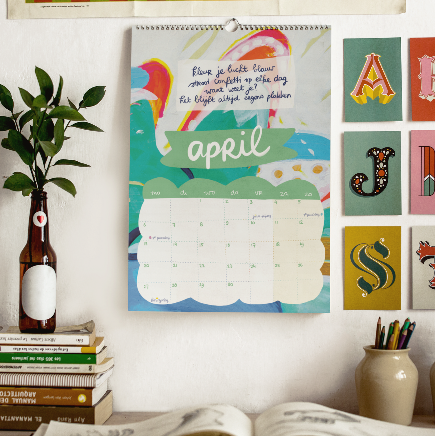 🌈 Limited Edition / Maandplanner 2026 (kadotip!)