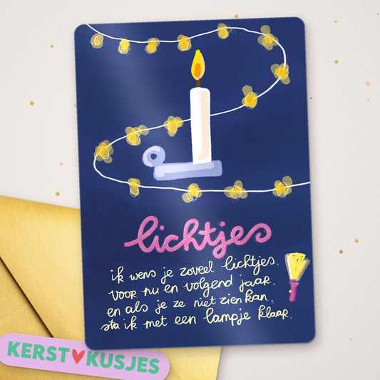 Liefste Kerstkaarten 'Lichtjes'