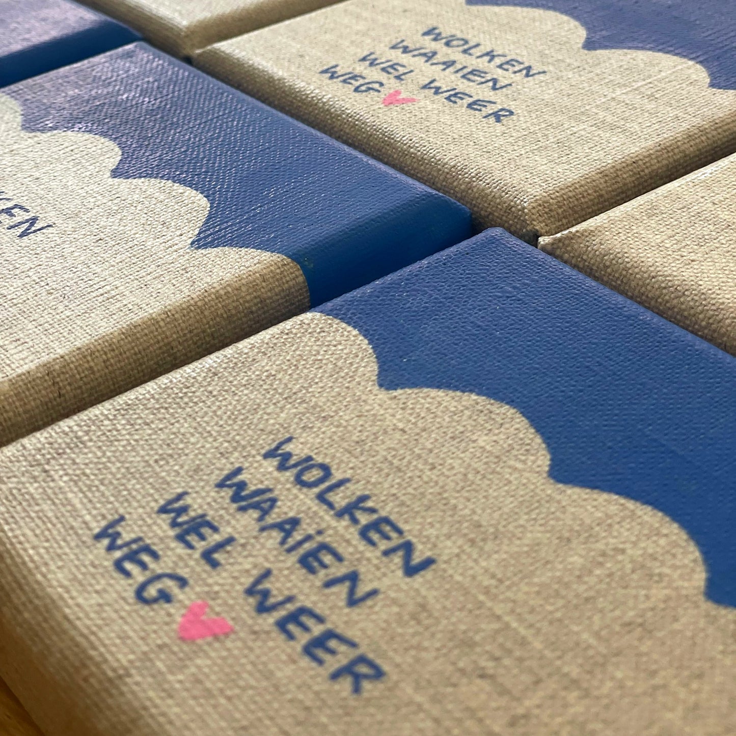 💗 NIEUW handgeschilderd (kerst)kado (50 stuks)