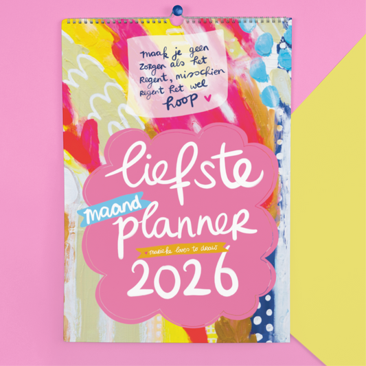 🌈 Marieke's kunst kalender 2026 (kadotip!)