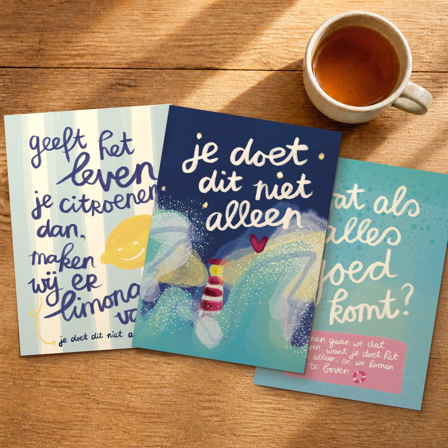 🛍️ Feestzakje met 3 luxe Prints (+ kadozakjes)