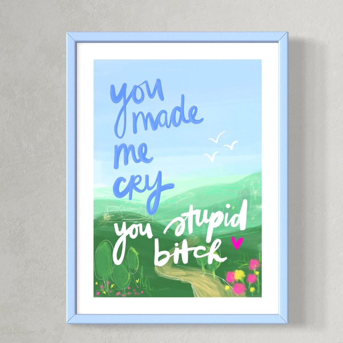 Luxe Art print ‘Retreat' / A4 (just for us)