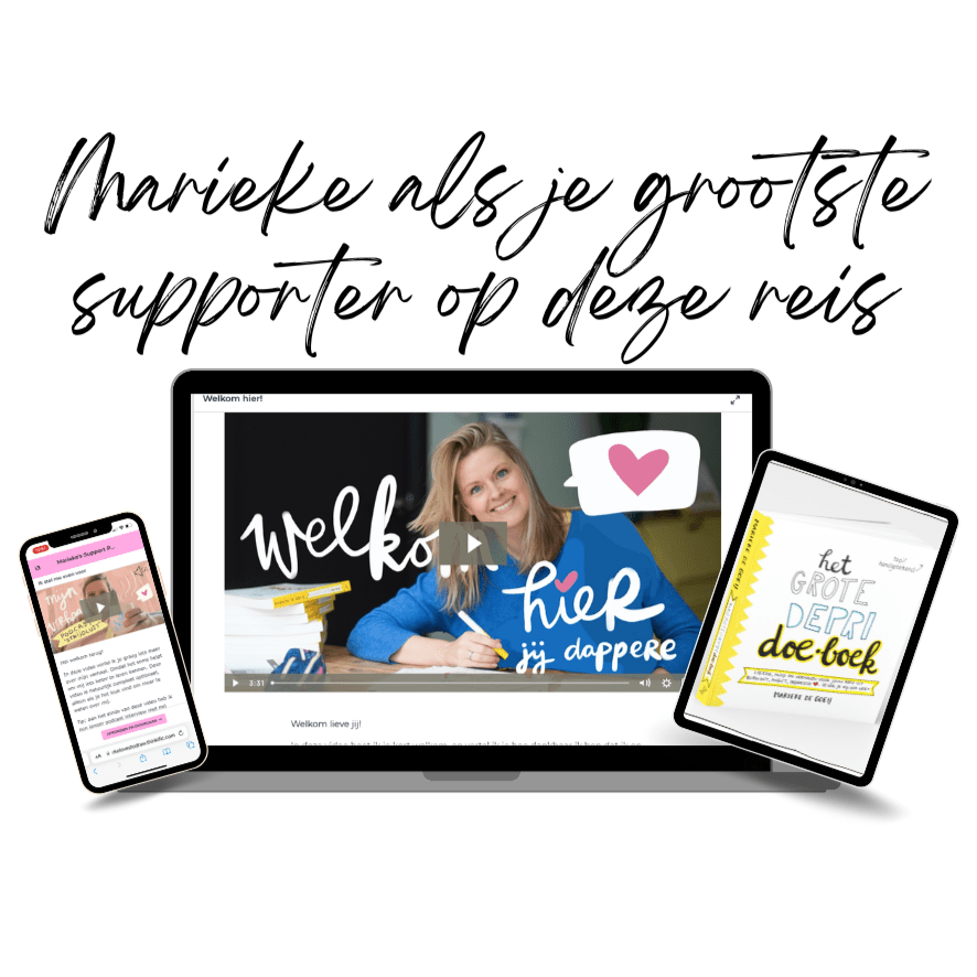 Video Support programma: Marieke als je grootste supporter op deze reis (probeer 14 dagen gratis)