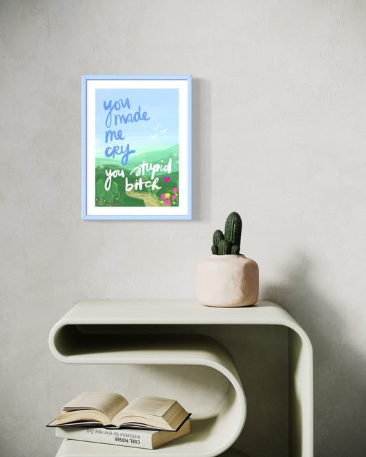 Luxe Art print ‘Retreat' / A4 (just for us)