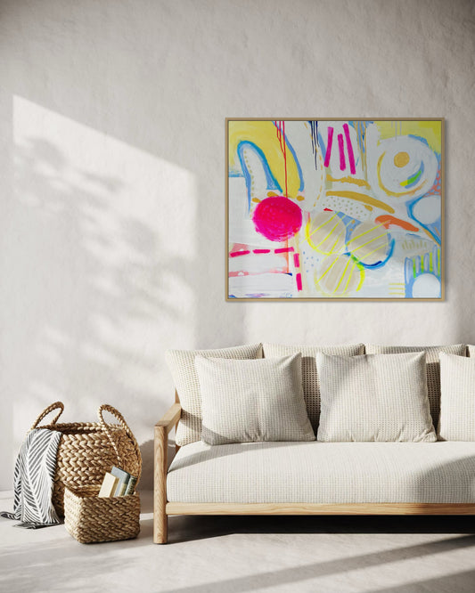 The Happy Life | Original 100x120