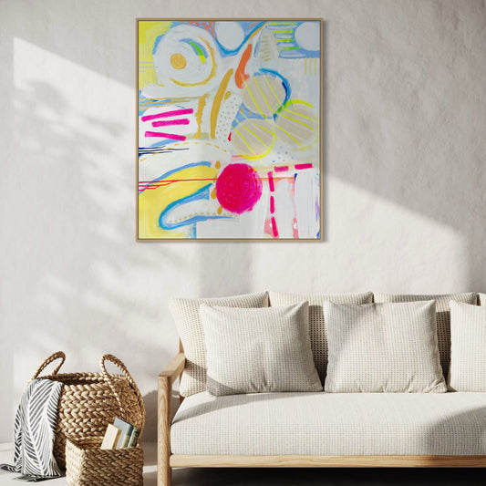 The Happy Life | Original 100x120