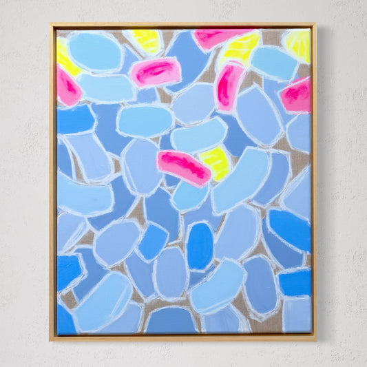 Hello Blue I love you | Original 60x50