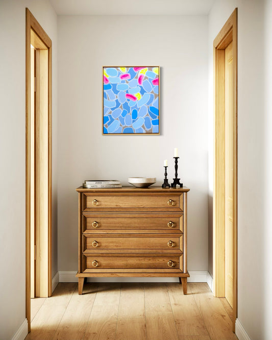 Hello Blue I love you | Original 60x50