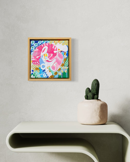 Let it goooooo | Original 20x20 cm