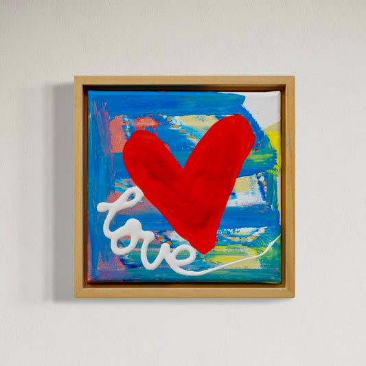 Love me | Original 20x20 cm