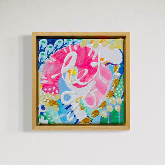 Let it goooooo | Original 20x20 cm