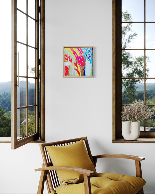 It's raining Hope (Hallelujah) | Original 30x30 cm