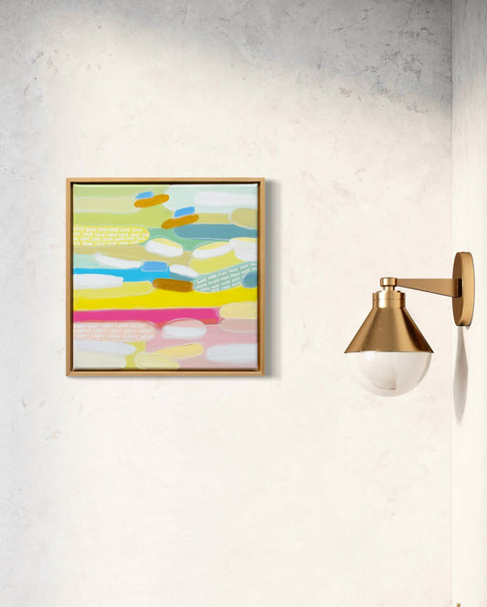 Love Hope Light | Original 40x40