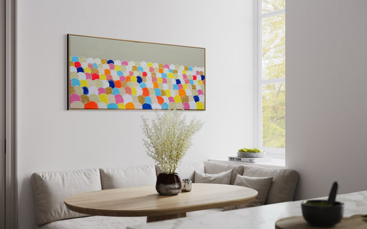 Just a Happy Crowd | Original 60x140