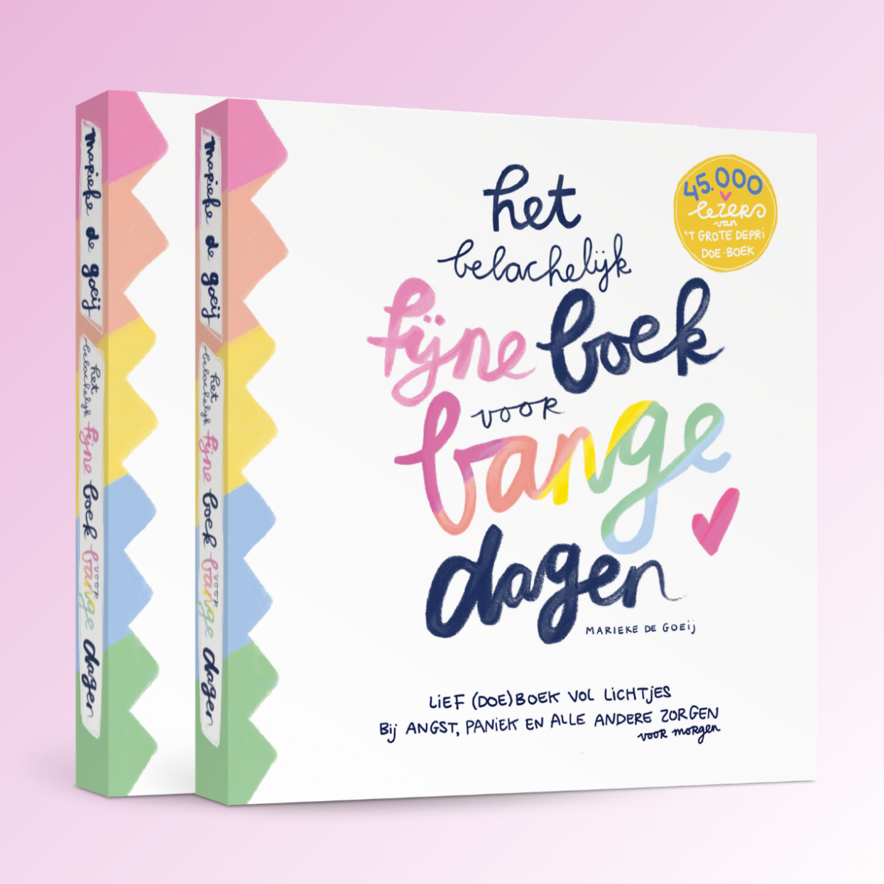 Pre-order Extra Feest 💛💛| 2x Het Belachelijk Fijne Boek voor Bange Dagen