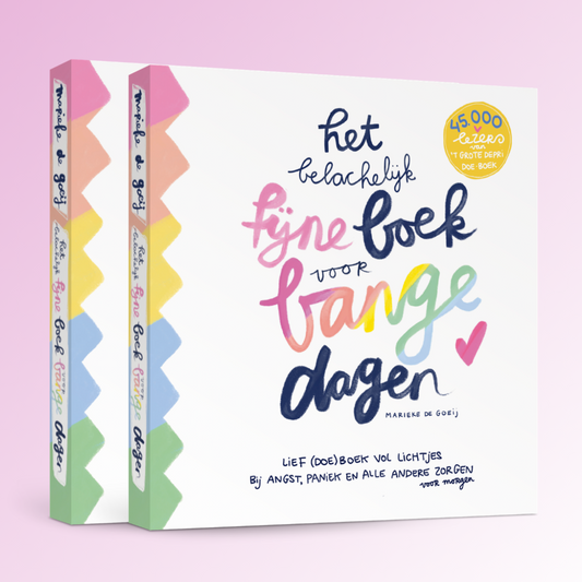 Pre-order Extra Feest 💛💛| 2x Het Belachelijk Fijne Boek voor Bange Dagen