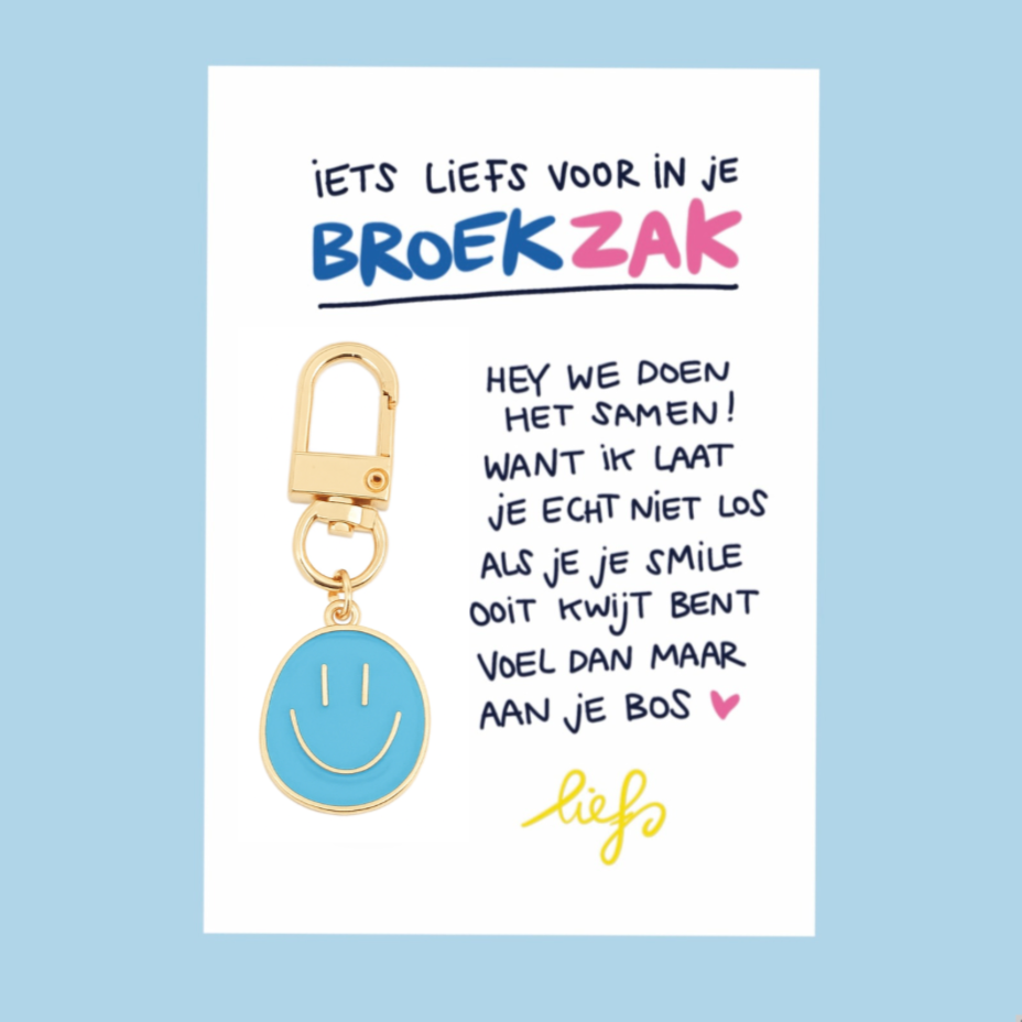 💕 Liefs in je broekzak / mini-gelukskaartje met sleutelhanger PRE-ORDER!