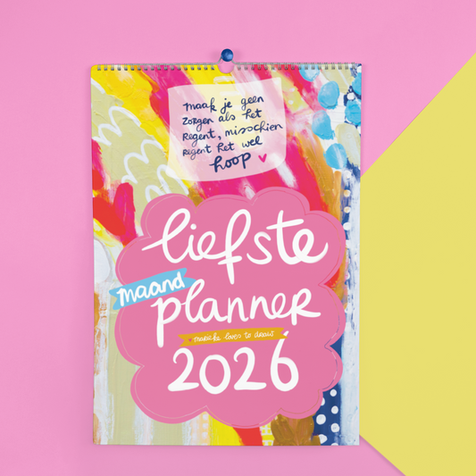 🎂 PLAATJE NOG DOEN! Limited Edition / Verjaardagskalender A4 (kadotip)