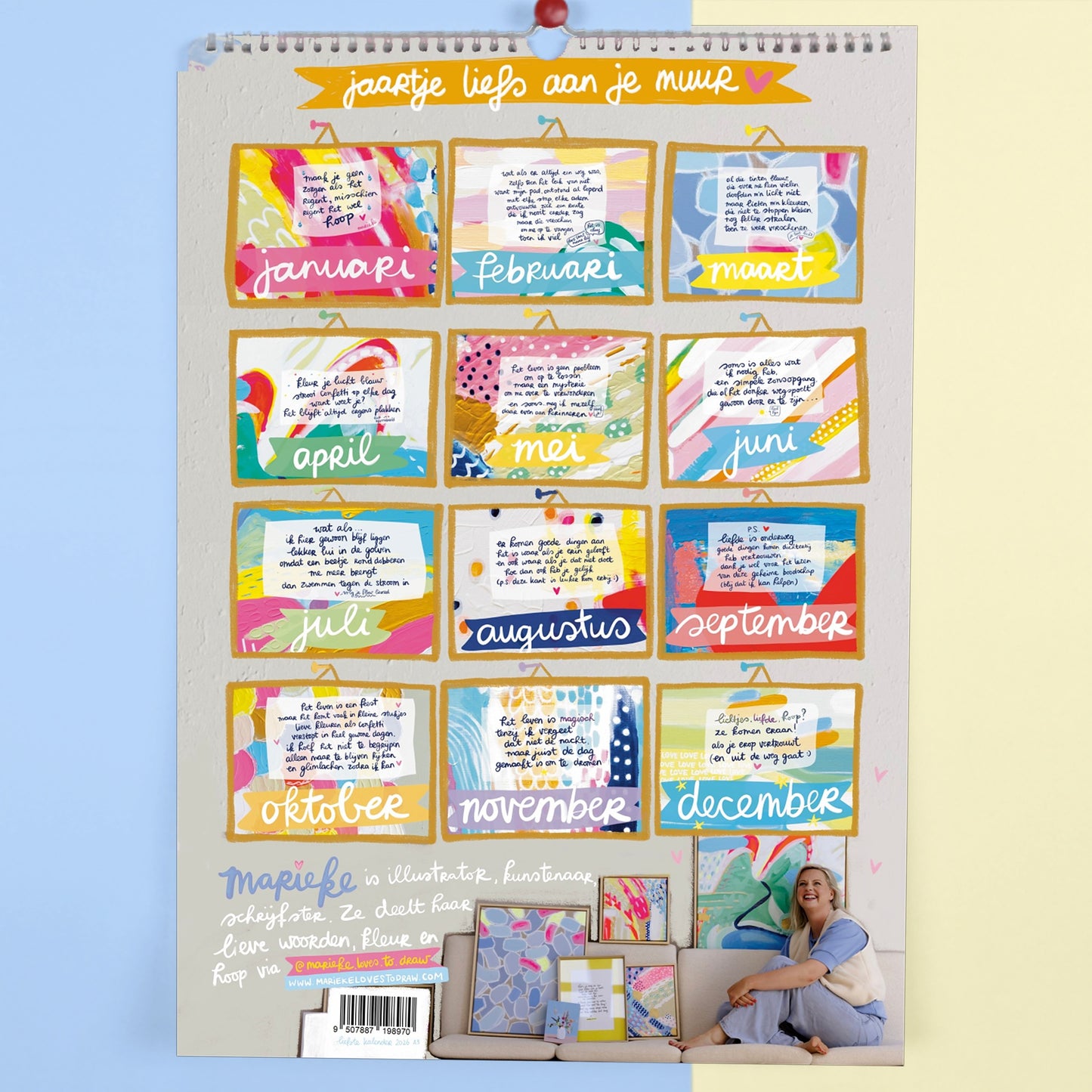 🌈 De liefste 2027 kalender (kadotip!)