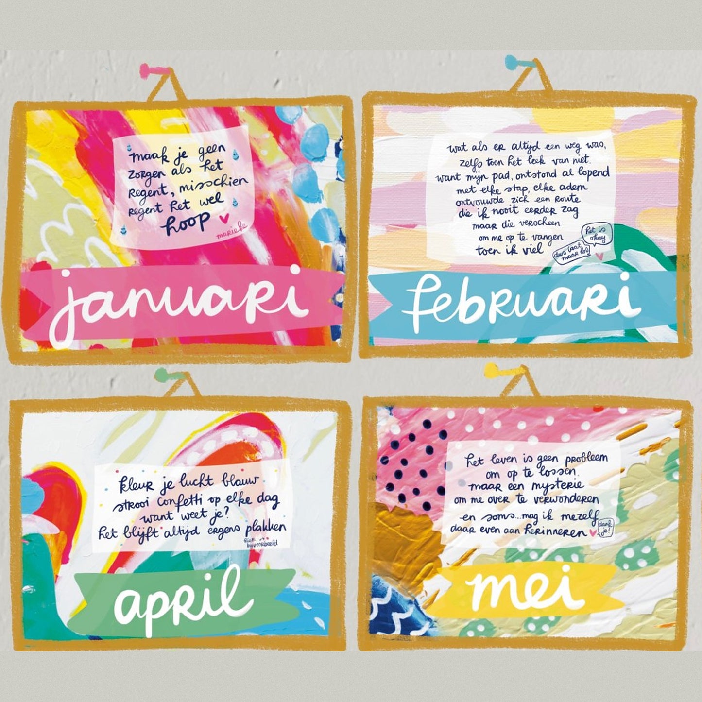 🌈 De liefste 2027 kalender (kadotip!)