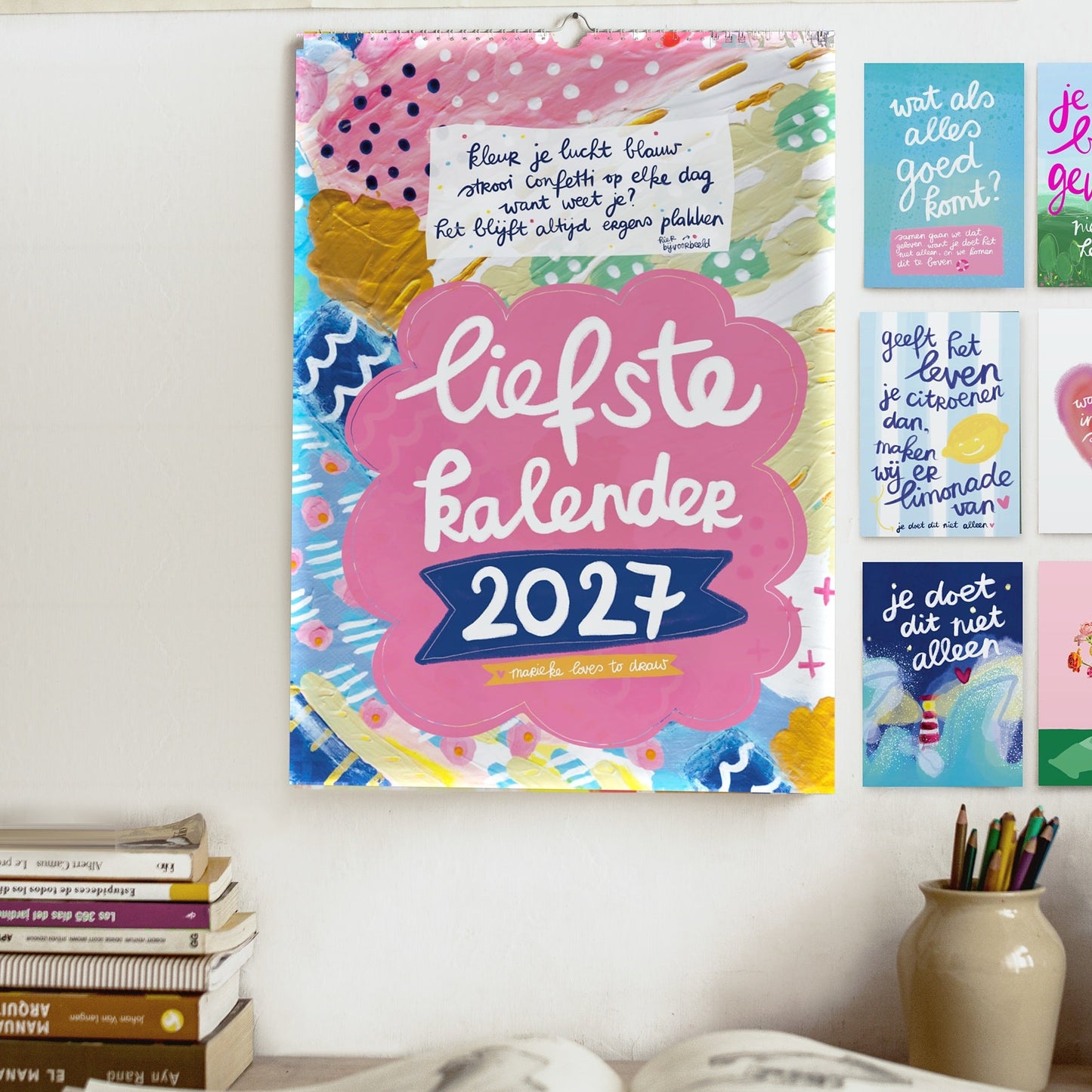 🌈 De liefste 2027 kalender (kadotip!)