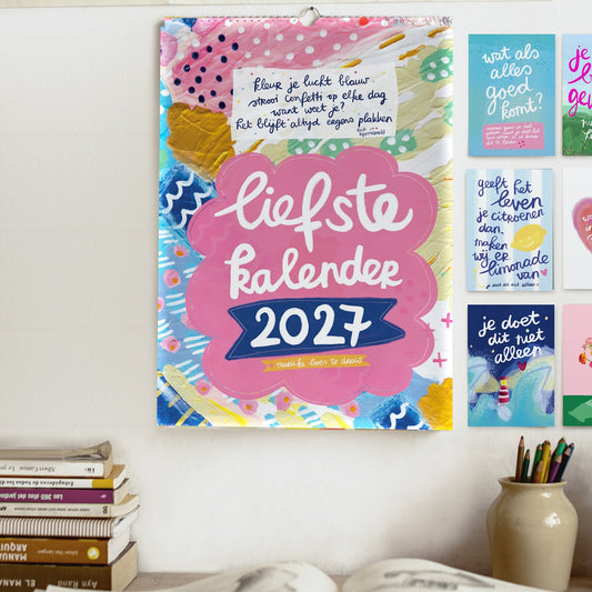 🌈 De liefste 2027 kalender (kadotip!)