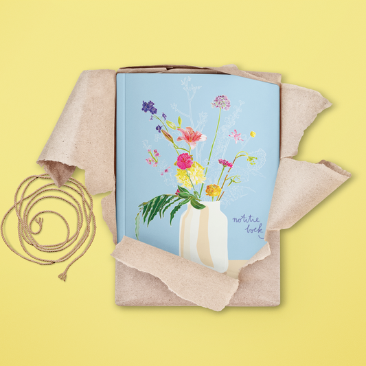 🪻Notebook 'Ik hou van blauw' / op=op