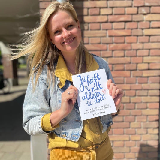 Je hoeft het niet alleen te doen